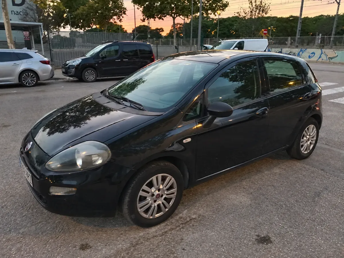 Fiat Punto negro